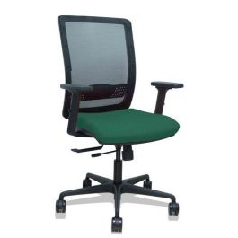 Silla Piqueras Y Crespo Haches Brazos 2D Regulables Mecanismo Sincro Con Traslack Apoyo Lumbar Respaldo Malla Negra Y Asiento Tapizado Bali Verde Botella Precio: 385.68999986. SKU: B19WZ96NDS