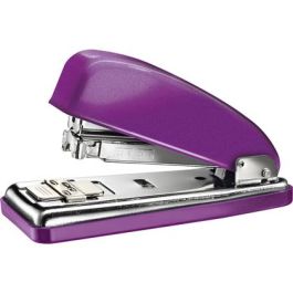 Grapadora Petrus 226 cLassic Wow Violeta Metalizado Capacidad 30 Hojas En Blister