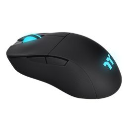 Thermaltake GMO-DMS-HYOOBK-01 Ratón Gaming Óptico Inalámbrico Bluetooth 19000 DPI Mano Derecha Negro