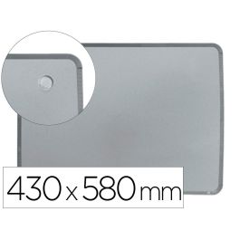 Pizarra Nobo Magnetica Para El Hogar Acero Marco Slim Plata 430x580 mm