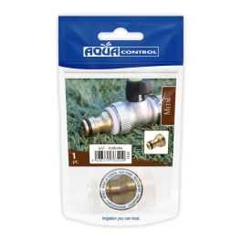 Adaptador de grifo rosca macho 3/4" laton aqua control