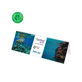 Archivo 2000 Identificador Sobremesa 85x300x100 mm PET Flexible Visibilidad Doble Cara DIN A4 Transparente Precio: 5.1062. SKU: B198RDEYVG