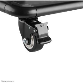 Neomounts NS-M4000BLACK mobiler Bodenständer für Flachbild-Fernseher bis 105" (267 cm).