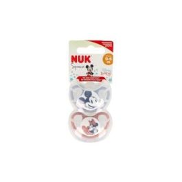 NUK Chupete Space Mickey Rojo 0-6 Meses Silicona 2 Unidades Precio: 14.7899994. SKU: B1FF2PTWFY