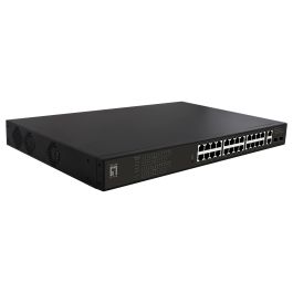 Level One GEP-2821 Switch No Administrado 24 Puertos PoE Gigabit Ethernet 2 Puertos SFP Montaje Rack 1U Precio: 465.50000024. SKU: B1HLF3XNWA