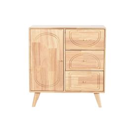 Aparador Home ESPRIT Natural Metal Ratán Madera de caucho 73,5 x 35 x 78 cm Aparador Home ESPRIT Natural Metal Ratán Madera de caucho 73,5 x 35 x 78 cm