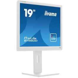 iiyama ProLite B1980D-W5 pantalla para PC 48,3 cm (19") 1280 x 1024 Pixeles SXGA LCD Blanco