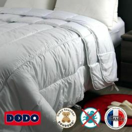 DODO Edredón Anti-ácaros 4 Estaciones - Regulable con 2 Partes (Ligera y Templada) - Relleno Fibra Hueca Siliconada 220x240 cm Blanco 500g/m² DODO Edredón Anti-ácaros 4 Estaciones - Regulable con 2 Partes (Ligera y Templada) - Relleno Fibra Hueca Siliconada 220x240 cm Blanco 500g/m²