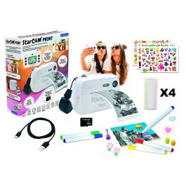 Lexibook DJ150 Starcam Print Cámara de Fotos Digital Instantánea Color Blanco para Niños +3 Años Precio: 61.49999966. SKU: B1KEF37VLN