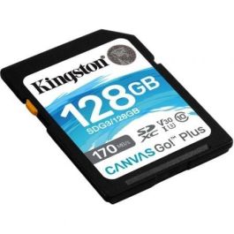 Tarjeta de Memoria Kingston CANVAS Canvas Go! Plus 128GB SD XC/ Clase 10/ 170MBs Tarjeta de Memoria Kingston CANVAS Canvas Go! Plus 128GB SD XC/ Clase 10/ 170MBs