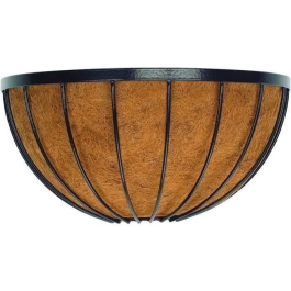 Garden Id Cesta de pared 05020135 Coco Premium Estructura Sólida Profunda para Desarrollo de Plantas 40x20 H20 cm Precio: 39.49999988. SKU: B1G3FV3WLZ