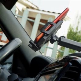 Elbe ACC-102 Soporte de móvil con ventosa para coche, ajustable 60-90mm Elbe ACC-102 Soporte de móvil con ventosa para coche, ajustable 60-90mm