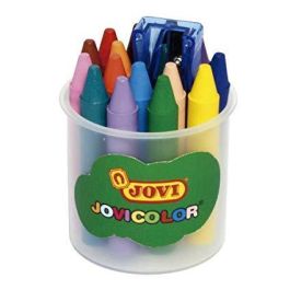 Jovi Ceras Jovicolor 75 mm Colores Surtidos Bote 16 Ud + Sacapuntas Precio: 3.58999982. SKU: B18F6BQG4Y