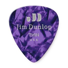 Dunlop Pack 12 Púas Guitarra Genuine Celluloid Classic Purple Thin Precio: 6.50000021. SKU: B125WGE5ZM