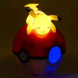 Teknofun Despertador Digital con Lámpara LED Pikachu Pokémon - Reloj, Fecha, Hora, Temperatura, Radio FM, Diseño Pokeball Teknofun Despertador Digital con Lámpara LED Pikachu Pokémon - Reloj, Fecha, Hora, Temperatura, Radio FM, Diseño Pokeball