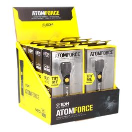 Edm Linterna LED Atom Force, 10W, 420 Lm, Recargable USB-C, Mini, Aluminio