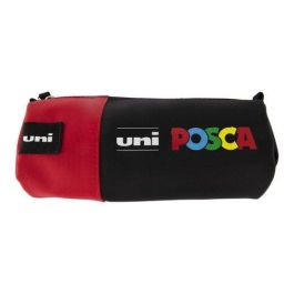 POSCA Estuche de Lona 8,5x19,5 cm Negro-Rojo para Rotuladores y Útiles Escolares Precio: 9.5000004. SKU: B19YMC9F94