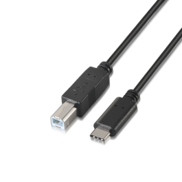 Aisens Cable Usb 2.0 Impresora 3A Tipo Usb-C-M - B-M Negro 1,0M Precio: 2.50000036. SKU: B14E7WPYZ5