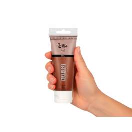 Liderpapel Pintura Acrílica 120 ml Marrón Tubo Plástico