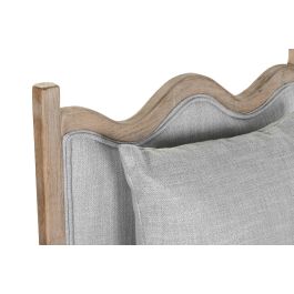 Sillón DKD Home Decor 66 x 70 x 88 cm 70 x 73 x 88 cm Abeto Marrón claro Gris claro
