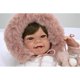 Muñecas Arias Muñeca Elegance 45 cm Zoe Rosa con Manoplas (Muñeco de Peso)