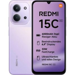 Xiaomi Redmi 15C 4+256GB DS 5G Dusk Purple NFC OEM Precio: 143.79000031. SKU: B15VKC3N93