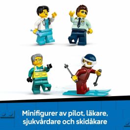 LEGO 60465 Ambulancia de Rescate Aéreo, Set de Construcción LEGO City para Niños de 6 Años en Adelante