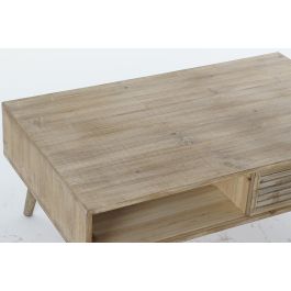 DKD Home Decor Mesa Centro Alpino Abeto Natural 59 x 38 x 99 cm