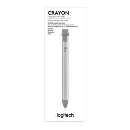 Logitech 914-000052 Lápiz Digital Crayon - Gris. Compatible con iPad Pro, iPad Air, iPad mini.