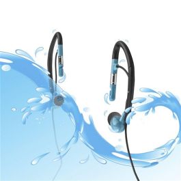 Elbe AU-009-DEP Auriculares Intrauditivos IPX8 Resistentes al Agua para Deportes Acuáticos y Uso Diario