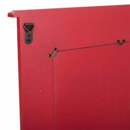 Espejo de pared Alexandra House Living Rojo 3 x 90 x 70 cm Rectangular