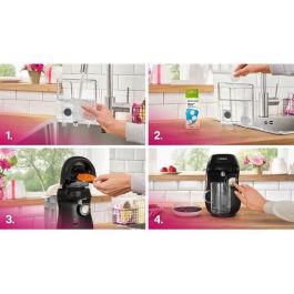 Cafetera multibebidas BOSCH TASSIMO T10 Happy Vanilla 1400 W Cafetera multibebidas BOSCH TASSIMO T10 Happy Vanilla 1400 W