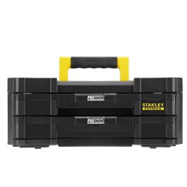 Stanley fmst1-71969 Maletín Tstak-Fatmax de 8 l con 2 Cajones 44 x 33,17 x 17,6 cm