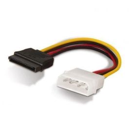 Cable Alimentación SATA Aisens A131-0158/ Molex 4 PIN Macho - SATA Hembra/ Hasta 54W/ 16cm Cable Alimentación SATA Aisens A131-0158/ Molex 4 PIN Macho - SATA Hembra/ Hasta 54W/ 16cm