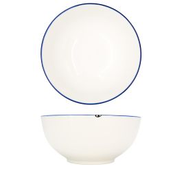 Summa Alacena Azul Ensaladera 22 cm de Porcelana, Colección Alacena Azul, Blanco Marfil con Detalles Azul, Decorada, Diámetro 22 cm x Alto 10 cm (Set de 2) Precio: 16.89000038. SKU: B1JFV6KZ9P