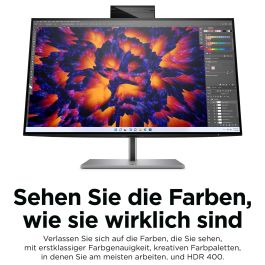 HP Monitor Z24m G3 23.8'' QHD (2560x1440) IPS 5ms USB-C Webcam Altavoces para Conferencias Plata