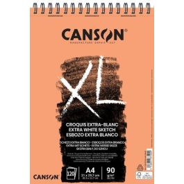 Bloc De Dibujo Canson Xl Croquis Extra Blanco Con Espiral Grano Fino A4 90G 120H Precio: 8.78999992. SKU: B14X92TD2X
