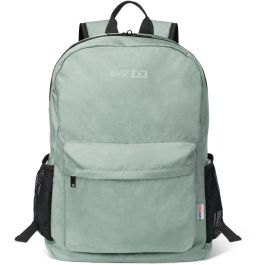 Dicota B2 Mochila BASE XX para Portátil 15.6" Gris Claro D31967, Bolsillo Delantero y Lateral, Asa de Transporte, 20L