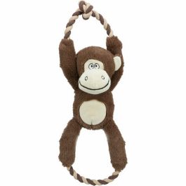 Peluche para perros Trixie Poliéster Felpa Algodón Mono 40 cm