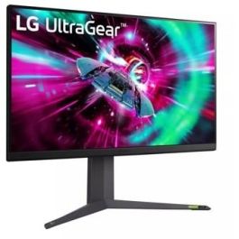 LG 32GR93U-B Monitor Gaming 32" 4K UHD 144Hz IPS 1ms HDR 400 Puple Gray