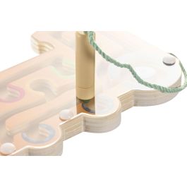 DKD Home Decor Juguete Infantil de Madera Multicolor (12 Unidades) Surtido 1.5 x 11 x 14 cm