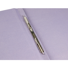 Liderpapel Carpeta Gusanillo Folio Cartón Azul 540 g/m² Compresor Archivar Documentos 245 x 350 mm