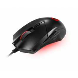 MSI S12-0401800-CLA Ratón Ambidextro Óptico USB 4200 DPI Negro