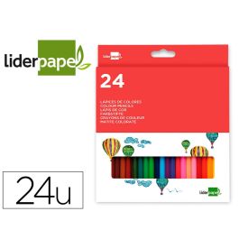 Lapices De Colores Liderpapel Caja De 24 Unidades Colores Surtidos Precio: 4.7795002783. SKU: B1G7SGYZG3