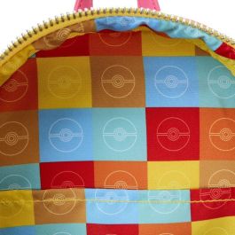 Loungefly Mochila Holiday Pikachu Pokemon para Adulto y Joven, Coleccionable, 30cm Alto x 22cm Largo