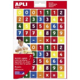 Gomets Apli Bolsa 3H Removibles Numeros 210 Uds. (14481) (Set de 5) Precio: 18.49999976. SKU: B1K5QBDLTJ