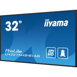 iiyama Monitor Profesional 32" FHD IPS 1920x1080 500cd/m² Horizontal/Vertical Android 11 WiFi LAN HDMI DisplayPort USB 24/7