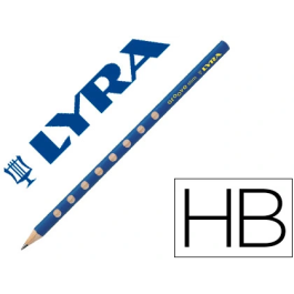 Lyra Lápices de Grafito Groove Slim HB Mina para Escribir y Dibujar con Cuerpo Triangular y Hendiduras Antideslizantes Precio: 0.69000008. SKU: B1HLS6ZH4L