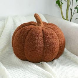 Cojín Versa Marrón Calabaza 20 x 10 x 20 cm