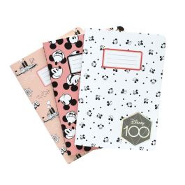 ERIK Set 3 Cuadernos A6 Mickey Disney 100 Aniversario Rayas (10,5x14,8cm) Precio: 11.49999972. SKU: B1E4LYZ8PB